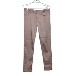 Lilly Pulitzer Worth Skinny Pants Rose Stretch Women's 4 Preppy